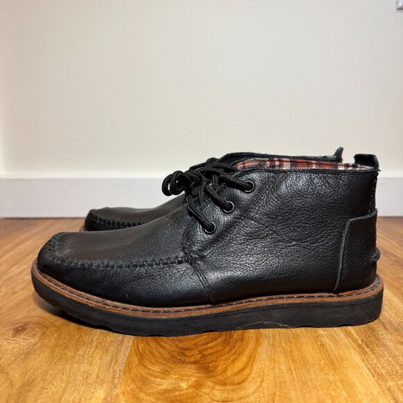TOMS Men’s Waterproof Chukka Boots – Size 7M – Black - Brand New! - Picture 3 of 5